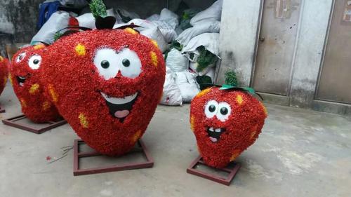 江蘇龍君展覽服務(wù)徐州分公司 產(chǎn)品供應(yīng) 創(chuàng)意仿真綠雕花壇制作
